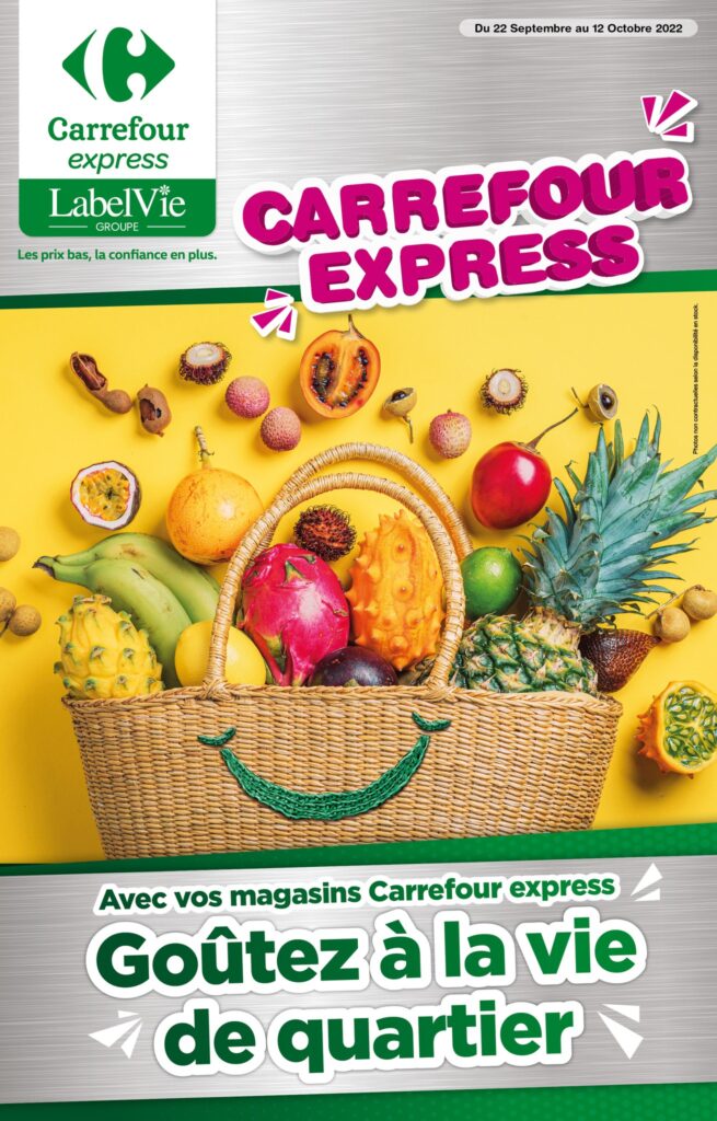 CATALOGUE CARREFOUR EXPRESS OCTOBRE 2022