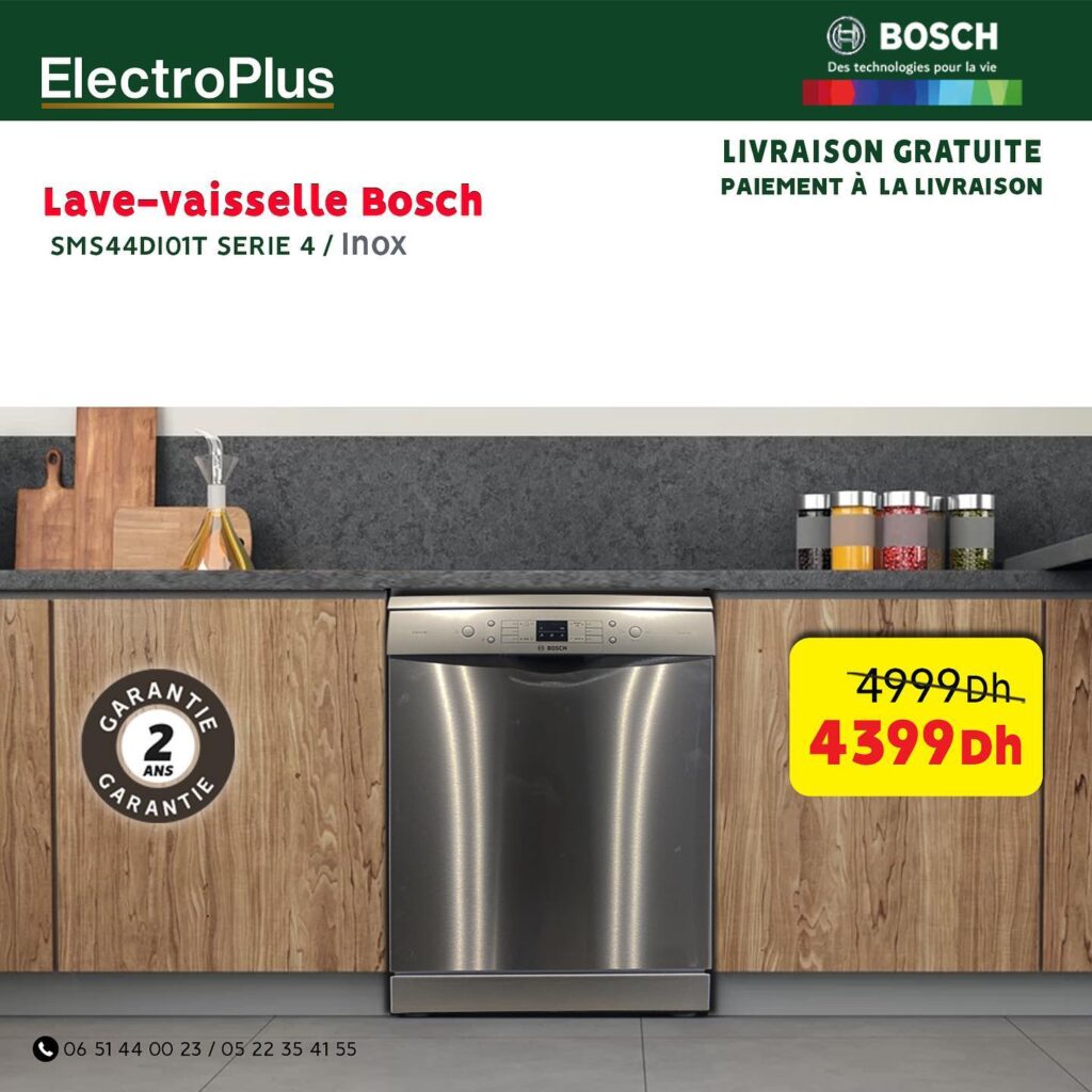 OFFRE ELECTROPLUS LAVE-VAISSELLE BOSCH