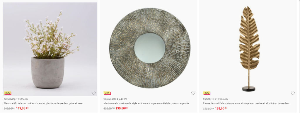 SOLDES MIRO HOME OCTOBRE 2022 : TOUS MOINS DE 200 MAD