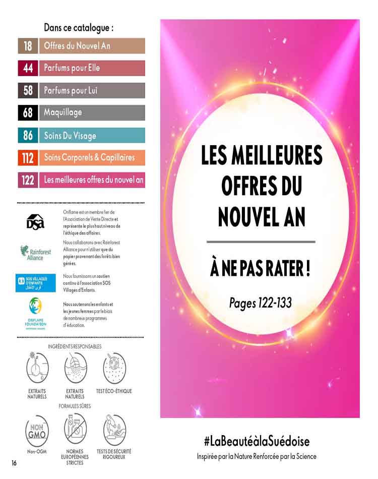 CATALOGUE ORFIFLAME JANVIER 2023 16