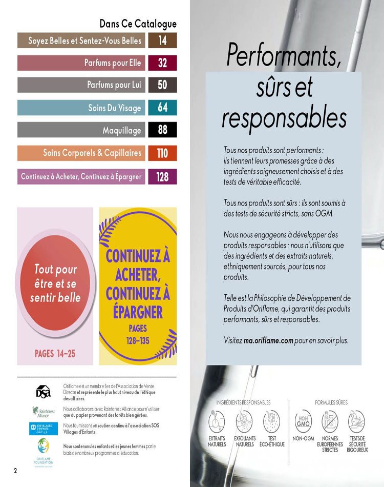 Catalogue ORIFLAME Octobre 2023