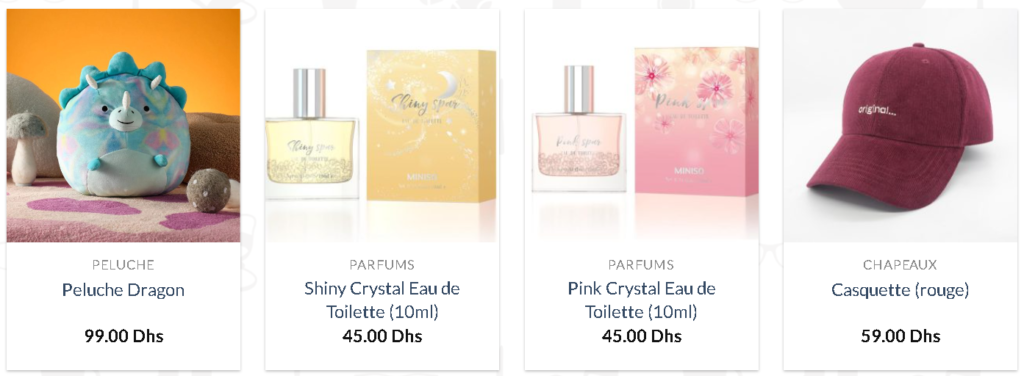 catalogue miniso novembre 2023 main