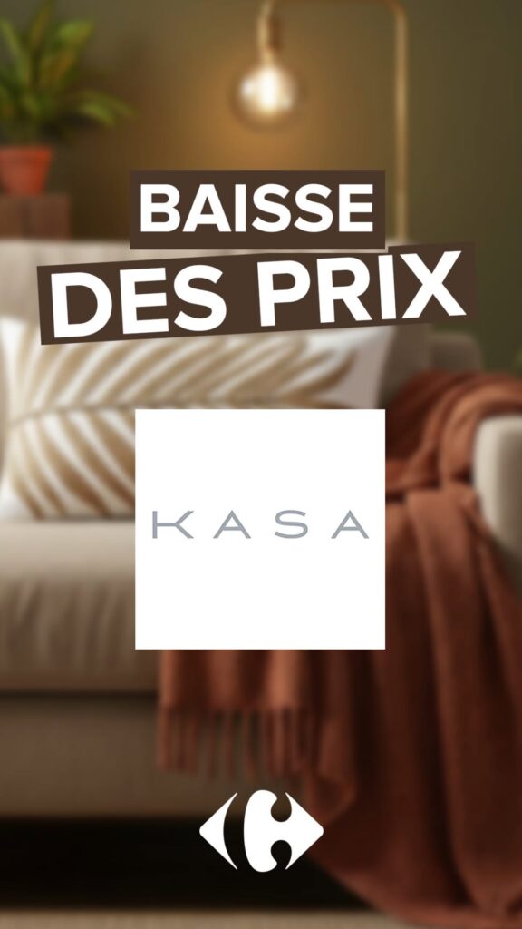 KASA Carrefour Maroc 2026 – décoration maison pas cher