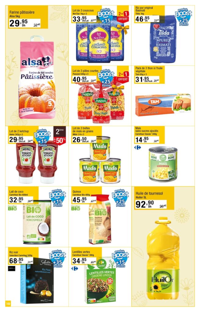produits gourmet Carrefour Maroc