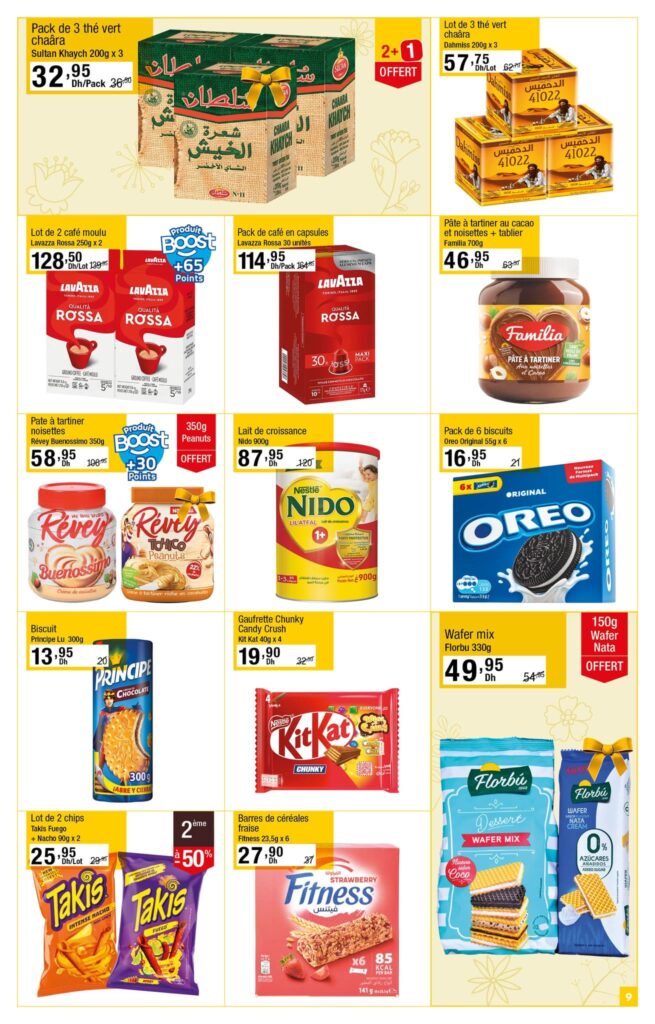 produits gourmet Carrefour Maroc